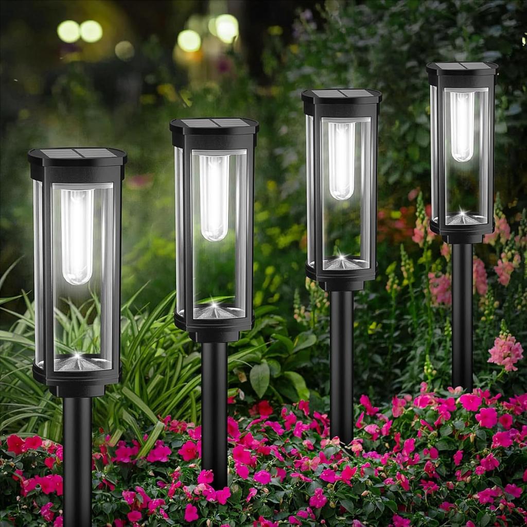 Solar Powered Garden Lights (6 Pack)